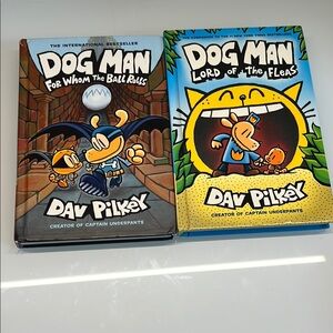 Dog Man Book Set of 2